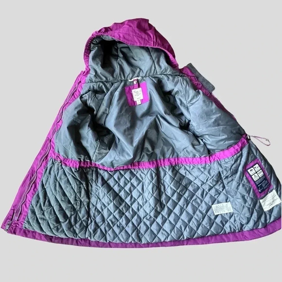 LANDS’ END | NWOT | KIDS SQUALL COAT | WATERPROOF INSULATED FLEECE LINED | SZ 14 - Picture 12 of 15